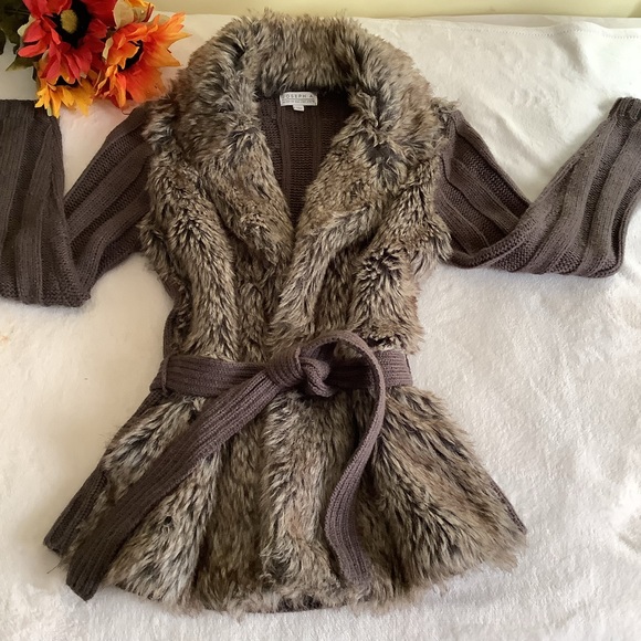 Brown Fur Sweater - Picture 2 of 14